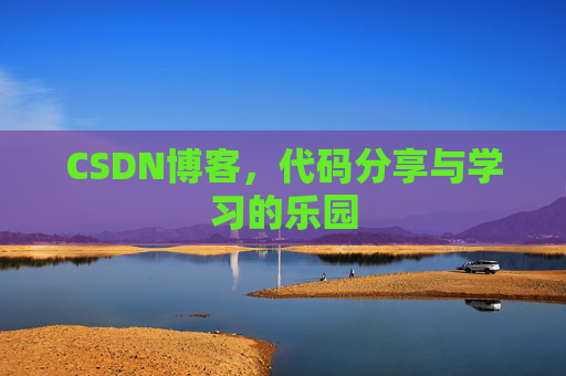 CSDN博客,代码分享与学习的乐园